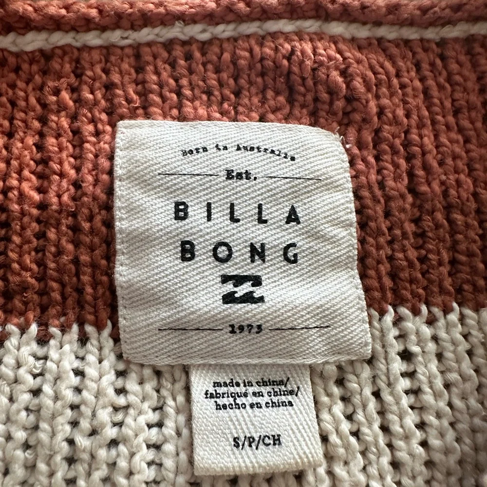 Billabong Seeing Double Striped Crewneck Sweater - Picture 3 of 4